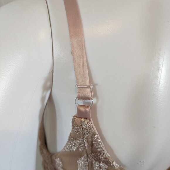 Xtraordinary Sleeveless Formal Dress Junior's Size 5 Dusty Rose with Embroidery - Picture 3 of 6